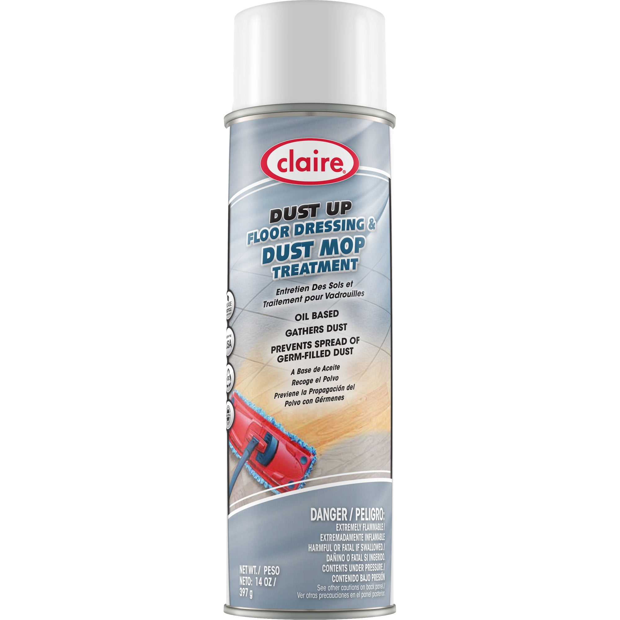 Dust Up, Floor Dressing & Dust Mop Treatment, 397g