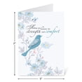 thumbnail image 4 of Current Sympathy Comfort Faith Cards with Scripture - Set of 8, 5" x 7", Religious Sympathy Cards, 4 of 6