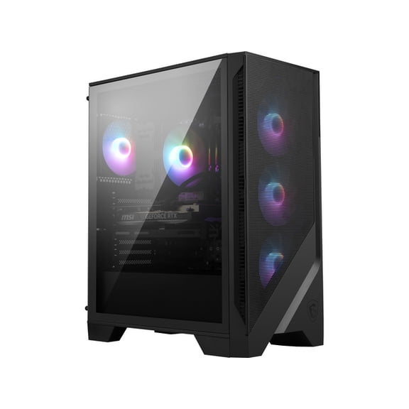 MSI Codex R2 AI Ordinateur de Bureau de Jeu, Intel Core Ultra 7 265F, NVIDIA GeForce RTX 5060, 16 Go DDR5 6000, 1 To NVMe SSD, Windows 11 Famille (Codex R2 AI A2NVL7-478CA)
