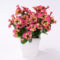thumbnail image 1 of Artificial Flowers Orchid Stem Real Touch Flowers,4 PCS, Pink, 1 of 5