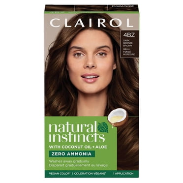 Clairol Natural Instincts Demi-Permanent Hair Color, Vegan Hair Dye, Made with coconut oil and aloe vera