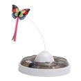 thumbnail image 2 of Jouet Électrique pour Chat Interactif Amusant avec 2 Papillons Rotatifs, 2 of 9