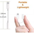 thumbnail image 2 of 2 Pcs Dongle pour Écouteurs Apple Profitez d'Un Audio de Haute Qualité sur Votre Iphone, 2 of 4