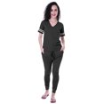 thumbnail image 1 of Moomaya Ensemble de Nuit Simple pour Femmes avec Pyjama en Coton 2 Pcs Nuisettes, 1 of 7