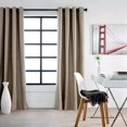 thumbnail image 3 of Bouclair Beige Darja Rideau Occultant 54x96 Po (137x244 cm), 3 of 8