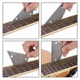 thumbnail image 2 of Moobody Guitar Luthier Tools Kit Guitar Fret Crowning File 3 in 1 Guitar String Winder Cutter Fret Rocker Fingerboard Guard Grinding Stone, 2 of 7