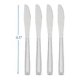 thumbnail image 4 of Mainstays 3-Piece Lace Pattern Dinner Knives Silver, Adult, 4 of 4