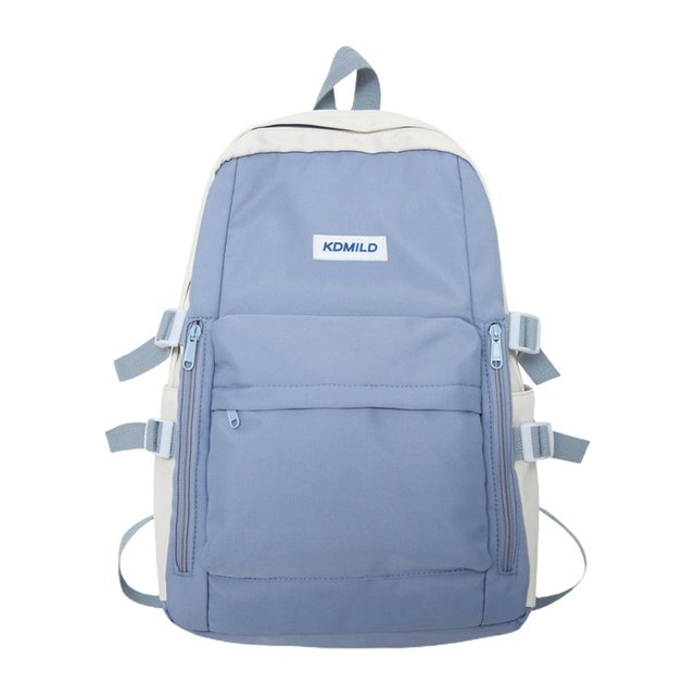 CNKOO Étudiants Sac à Dos Japonais Style Poignée Portable Sangles Réglables Multi-Poche Rembourré Grande Capacité Filles Adolescente Casual Cartable Scolaire Fournitures Scolaires