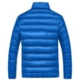thumbnail image 3 of Pisexur Men's Puffer Jacket Packable Down Jacket Lightweight Puffer Jacket Hooded Winter Jacket, 3 of 4