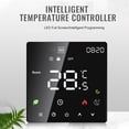 thumbnail image 4 of Riwcyla Smart Thermostat for Home Touchscreen Voice Control Programmable Temperature Control IP20 Protection Auto/Manual Mode Digital Thermostat for 3A Water Underfloor Heating, 4 of 6