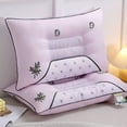 thumbnail image 2 of Pillows for Sleeping Polyester Material Soft Fluffy Comfortable Hotel Quality Design Suitable for Back Stomach and Side Sleeping Positions, 2 of 7