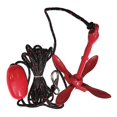 thumbnail image 2 of Red 3.5 Boat Anchor Folding Grapnel Anchor With 7.62M Rope For Canoe ,Easy to use, 2 of 6