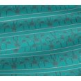 thumbnail image 5 of oneOone Viscose Jersey Fabric Swirl & Floral Block Print Fabric BTY 60 Inch Wide, 5 of 5