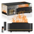 thumbnail image 1 of Bell + Howell Serenity Black 200 mL Flame Effect Essential Oil Diffuser Humidifier with Remote Control, 1 of 8