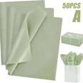 thumbnail image 1 of SharkTRUE 50 Sheets Green Tissue Paper, Sage Tissue Paper For Gift Bags,, 1 of 8