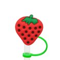 thumbnail image 1 of N01 Ensemble de 1 Pce de Couvercles de Paille Couvercles de Paille pour Protecteur de Paille Réutilisable Bouchons de Paille en Pvc pour Fruits Bouchons de Paille en Silicone, 1 of 7