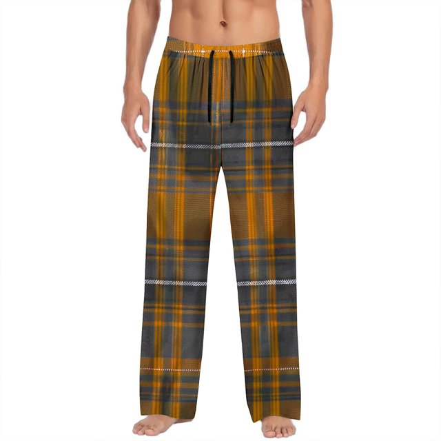 Weiqiqre Work Pants for Men Bottoms Elastic Waist Drawstring Fallow Sleep Lounge Pants,Size S