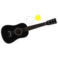 thumbnail image 2 of 23 Inch Folk Acoustic Guitar Music Instrument Mini Guitar for Beginner Children Music Lover (Black), 2 of 6