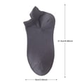 thumbnail image 3 of ylioge 6 Pack Mens Ankle Socks Lightweight Solid Breathable Multipack Non-Slip Low Cut Sock, 3 of 8