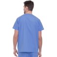 thumbnail image 2 of Landau Essentials Men's Classic Fit V-Neck Five Pocket Scrub Top, Style 7489, 2 of 8