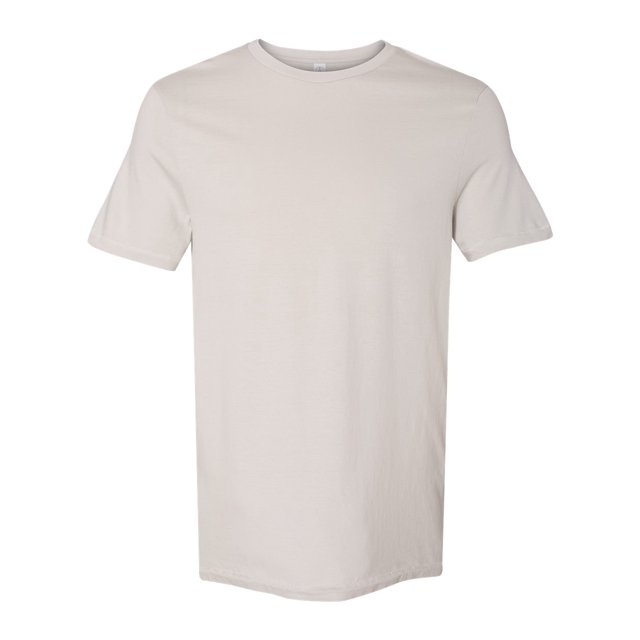 T-shirt d'Extérieur en Jersey Lavé Lourd, TP, Gris Pâle