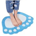 thumbnail image 3 of Cute Foot Pads Soft Microfiber Bathroom Rug Non Slip Doormat Cute Large Doormat Absorbent Carpet for Bedroom Kitchen Carpet, 3 of 6