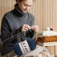 thumbnail image 4 of 5 Strands Milk Cotton Crochet Yarn for Baby Sweaters, Dolls & DIY Crafts - Soft 1mm Thread for Knitting Beginners, 4 of 6