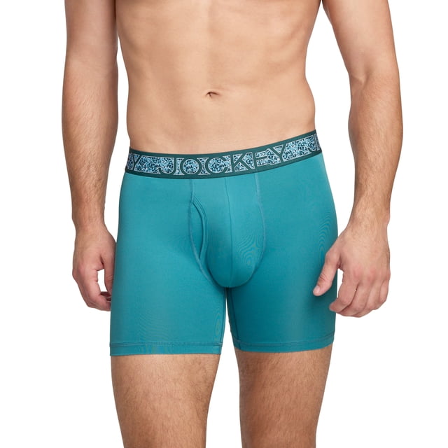 Jockey Men's Active Microfiber 5" Boxer Brief