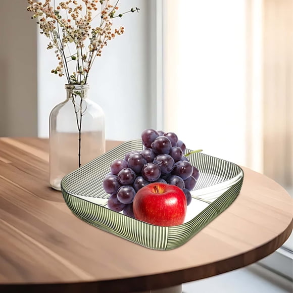 Tranfacy Maison et Cuisine, Ensembles d'Assiettes et de Bols, Plateau à Fruits Salon Ménage Grande Valeur Table à Thé Style Plateau à Fruits Collations de Haute Qualité Plateau à Bonbons Plateau de Fruits Secs