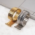 thumbnail image 3 of Steel Stretch Expansion Watch Band Strap Bracelet K4F8, 3 of 6