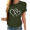 thumbnail image 1 of Birdeem T-Shirts à Manches Courtes Imprimé Tournesol pour Femmes et Filles Grande Taille, 1 of 8