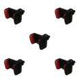 thumbnail image 3 of Baohd Universel Ventouse 360 ° Rotation Téléphone Titulaire Voiture Stand Tableau de Bord Aspiration Réglable Clip Pare-Brise Support Monter Noir Rouge 5PCS, 3 of 6