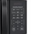 thumbnail image 4 of Hamilton Beach 1.1 Cu.ft Countertop Microwave Stainless Steel with Child Safety Lock 1000W Black, 4 of 7
