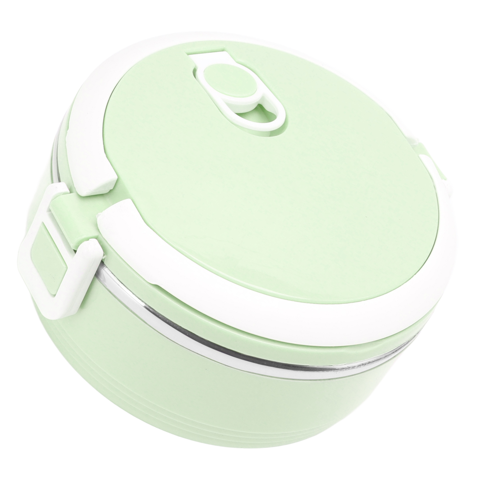 Termos Para Comida Caliente, Thermal Lunch Box For Hot Food Stainless Steel Single Layer Portable Insulated Box with Safety Buckle For Adult