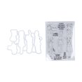 thumbnail image 2 of Embossing, Unique Forme Clair Kit Impression Claire Opération Simple pour Bricolage Métiers pour Bricolage Scrapbook, 2 of 8