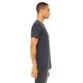 thumbnail image 3 of Bella Canvas Mens CVC Jersey Tee, 3XL, Heather Midnight Navy, 3 of 3