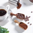 thumbnail image 2 of Multipurpose Wooden Tablespoon Scoops for Canisters,Small Wooden Scoop Kitchen Tool for Jars,Containers,Mini Measuring Spoons for Ground Coffee Scoops,Bean,Sugar,Spices,Bath Salts,Tea, 2 of 8