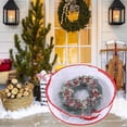 thumbnail image 2 of Birdeem Sac de Rangement Transparent Simple Face 24 Po pour Couronne de Noël et Bagues de Noël en Pvc, 2 of 6