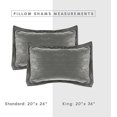 thumbnail image 2 of Mocassi Luxury 8-Piece Bamboo Comforter Set - Soft and Cozy Bedding Set with Double-Sided Storage Pockets - Silky Gray Bamboo Comforter, King/California Size, 2 of 7