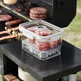 thumbnail image 3 of WRKEKC Liquidation Mini-Frigo Portable avec Compartiments de Rangement, Glacière Compacte pour Dîners et Boissons, 3 of 6