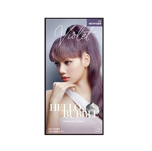 Mise-en-scène Hello Bubble Hair Dye (7V-Peri Violet)