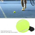 thumbnail image 4 of Domqga Tennis Training Ball, Tennis Ball with String,Tennis Ball Tennis Beginner Training Ball with 4M Elastic Rubber String For Single Practice, 4 of 8