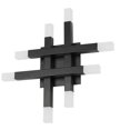 thumbnail image 1 of Acasia Wall Sconce - Black, 1 of 3