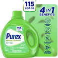 thumbnail image 1 of Purex® Natural Elements Liquid Laundry Detergent, 3.85L, 115 wash loads, 1 of 8