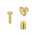 thumbnail image 4 of Unique Bargains Brass Hex Bolts, M4x16mm 30 Pack Fully Thread Grade 4.8 Machine Screws, 4 of 4