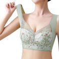 thumbnail image 4 of Lingerie for Women Oversized Thin Lingerie with A Large Chest and No Steel Ring Sports Bra Gathered Sagging and Beautiful Back Daily Bra Rings for Women Sizes : M-4XL, 4 of 9