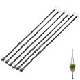 thumbnail image 4 of Miangastore 6pcs Macrame Plant Hanger For Plant Pots Inch Woven Rope Hanger Kits With Hooks Hanging Planter Basket For Indoor Boho Home Decor, 4 of 8