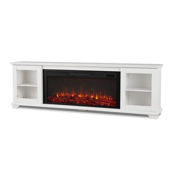 Benjamin 81" Landscape Electric Fireplace TV Stand