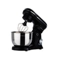 thumbnail image 3 of Culinary Chef 4.5 Liter 8 Speed Stand Mixer with Stainless Steel Bowl, Planetary Mixing, Pulse Function, LED Light, 380W Kitchen Mixer with Dough Hook, Beater, Whisk, Splash Cover, Black, 3 of 11