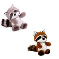thumbnail image 3 of TheFound Cute Raccoon Plush Toy Children Super Soft Stuffed Animal Plush, 3 of 5